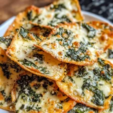 Mediterranean Spinach and Feta Cheese Crisps-image