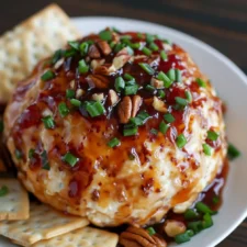 Sweet and Spicy Pepper Jelly Cheeseball